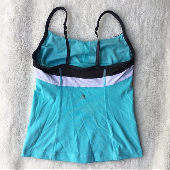 Lululemon Tank Top Light Blue Size 4 - Picture 2 of 4